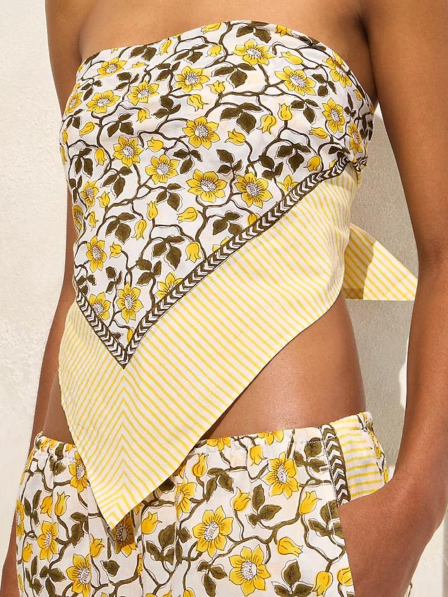 Daffodil Print Citrus Set
