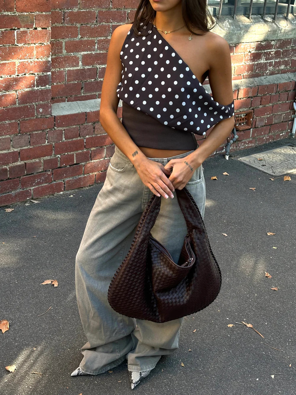 Polka | Luxe Asym Corset Top