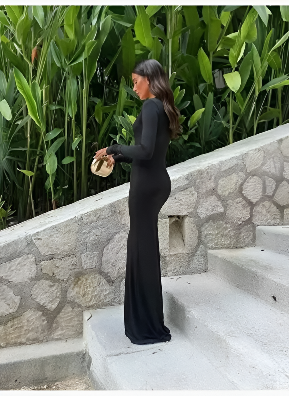 Seraphina Gold Butterfly Dress