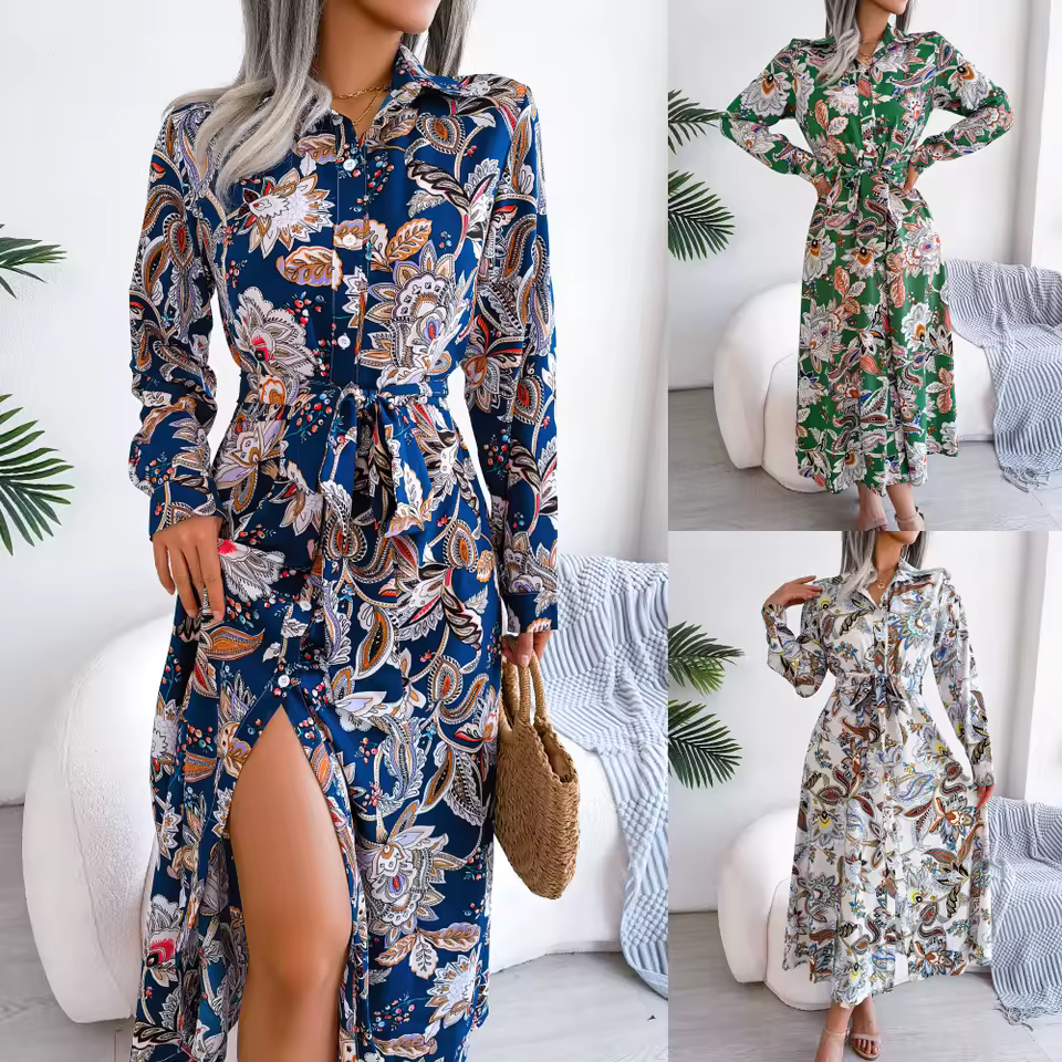 MM | Ocean Floral Maxi