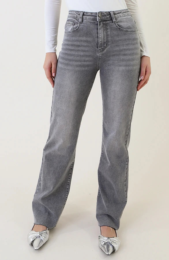 Wide Leg Stretch Jeans MM