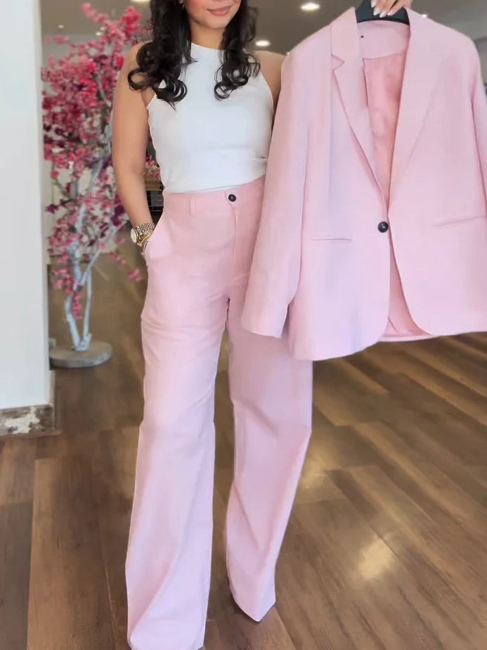 Elegant and Modern Two-piece Suit