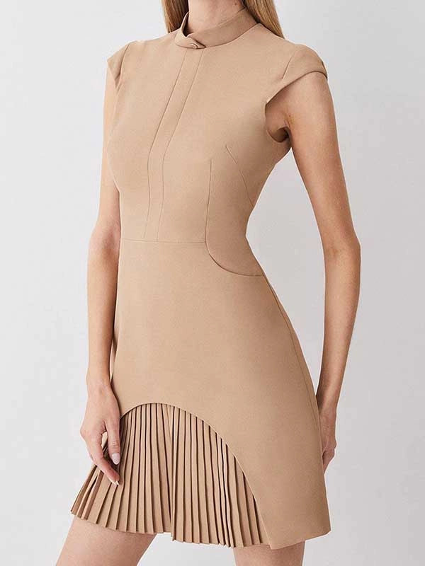 Nova Pleated Mini Dress