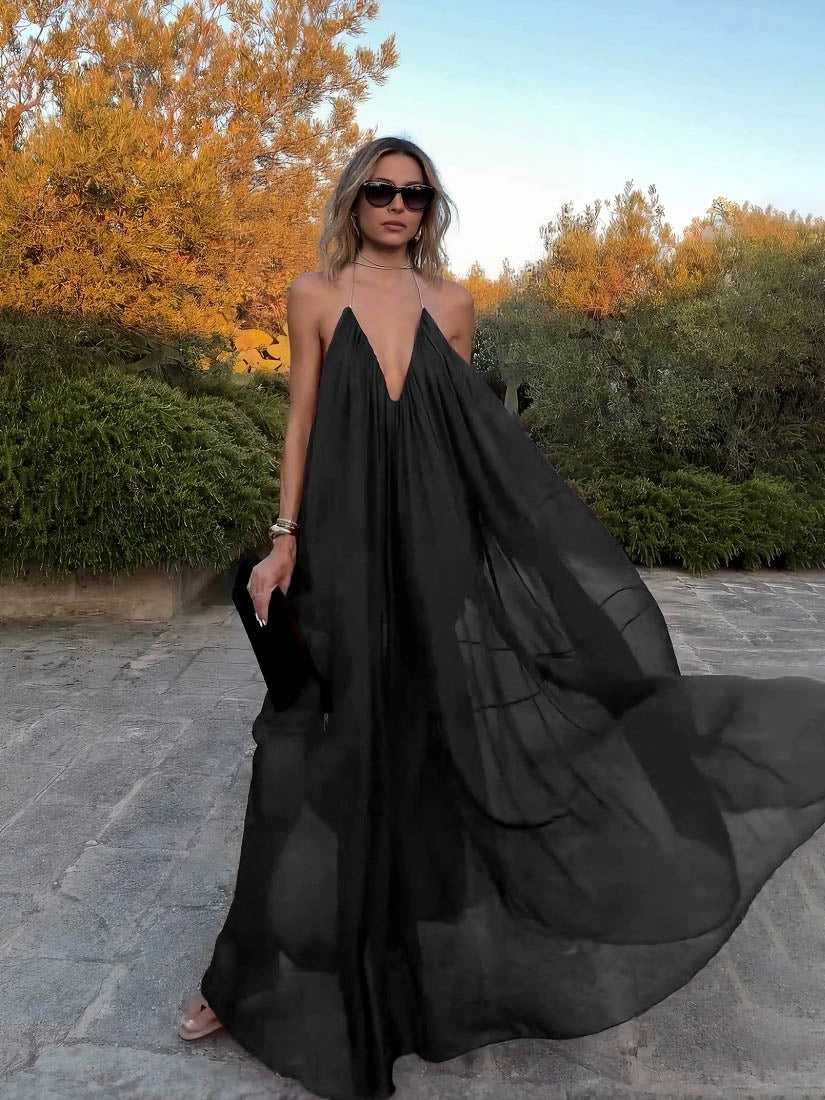 Breeze Halter Maxi Dress