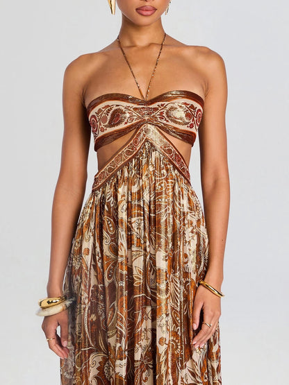 Sahara Sunset Maxi Dress