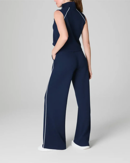 AirEssentials Sleeveless Mockneck Jumpsuit