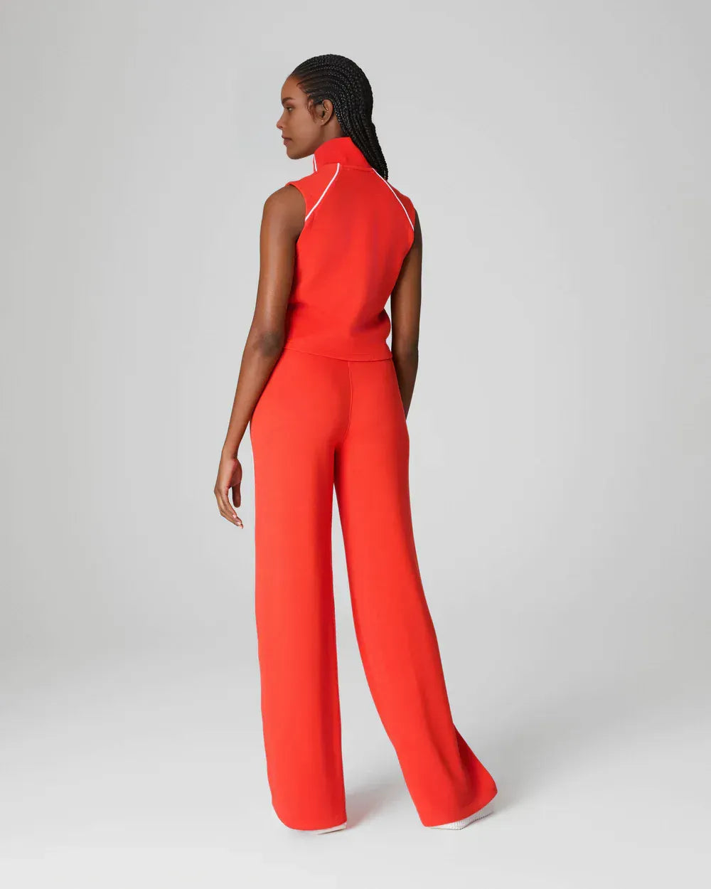 AirEssentials Sleeveless Mockneck Jumpsuit