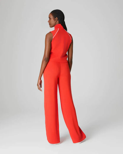 AirEssentials Sleeveless Mockneck Jumpsuit