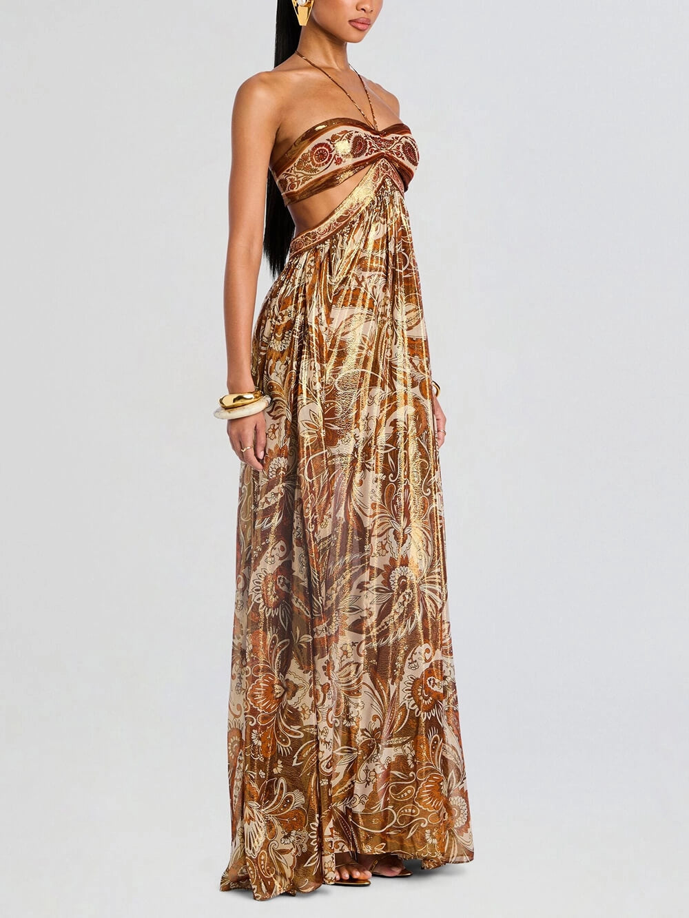 Sahara Sunset Maxi Dress
