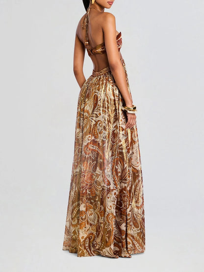 Sahara Sunset Maxi Dress
