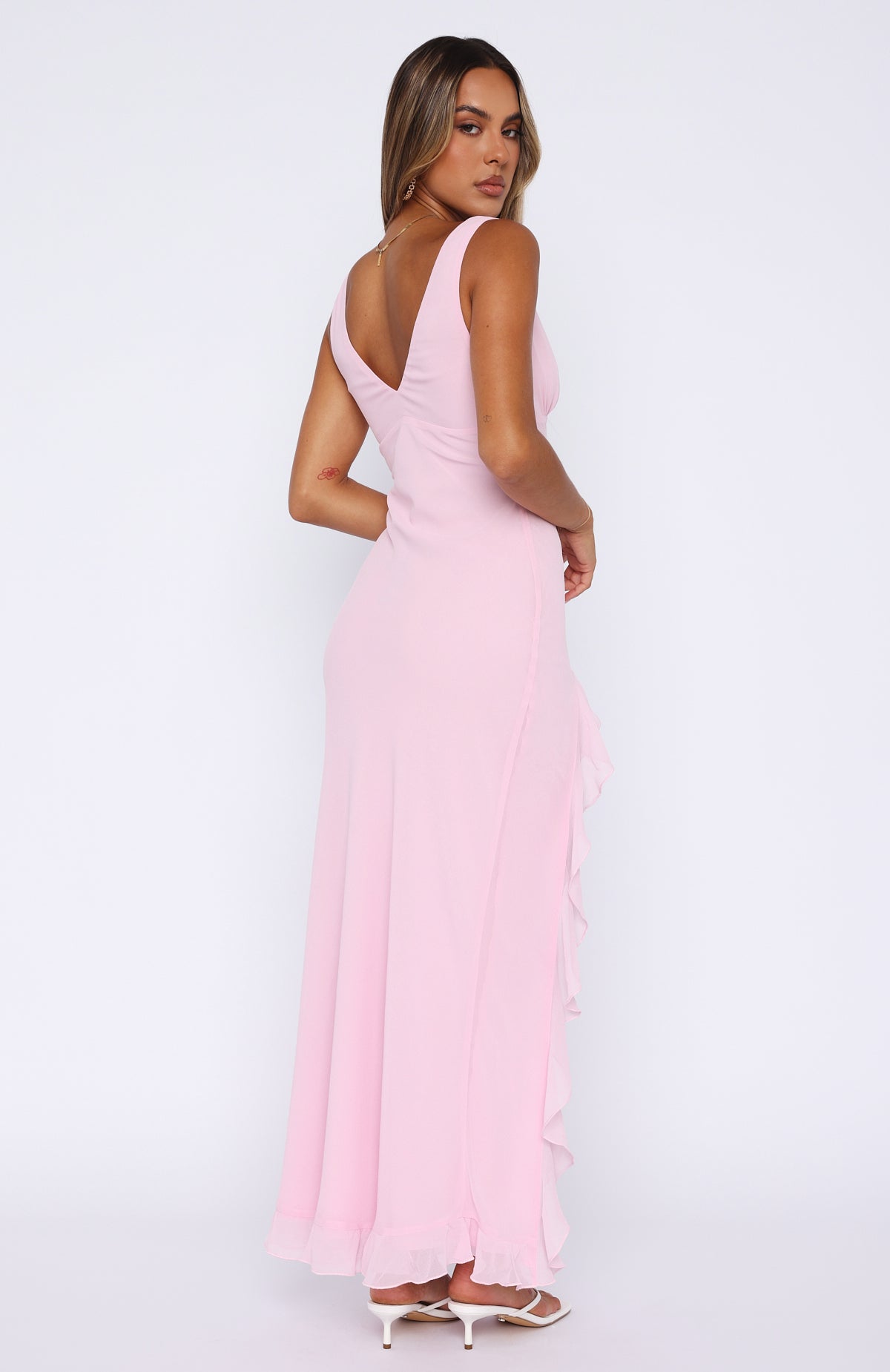 ASHINI HALTER MAXI DRESS