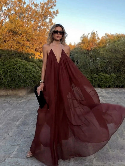 Breeze Halter Maxi Dress