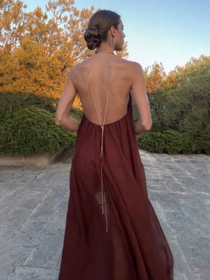 Breeze Halter Maxi Dress