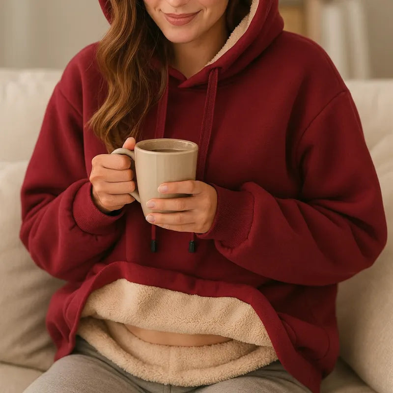 Pilou™ – Cozy hoodie with fleece lining