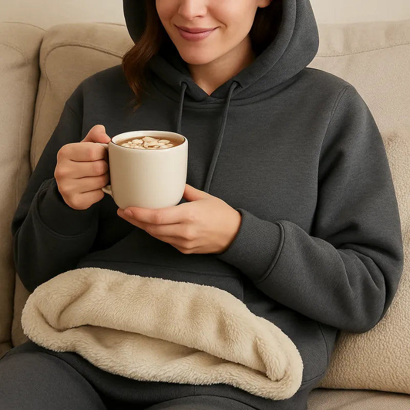 Pilou™ – Cozy hoodie with fleece lining