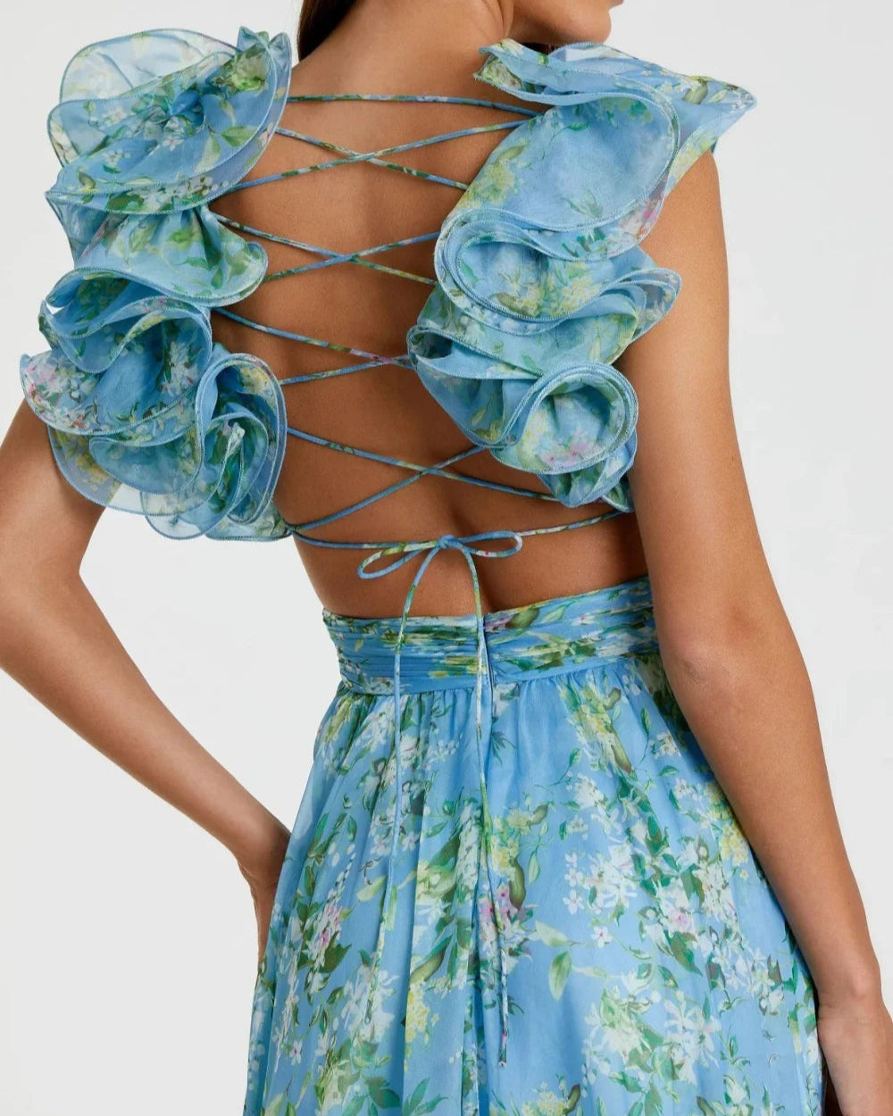 Liezel | Elegant Backless Maxi Dress