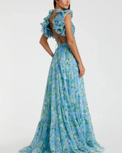 Liezel | Elegant Backless Maxi Dress