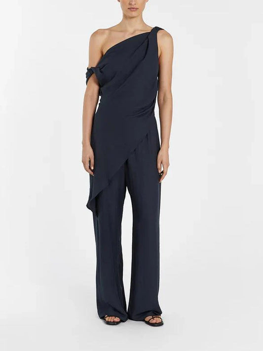 Luna Asymmetrical Noir Set