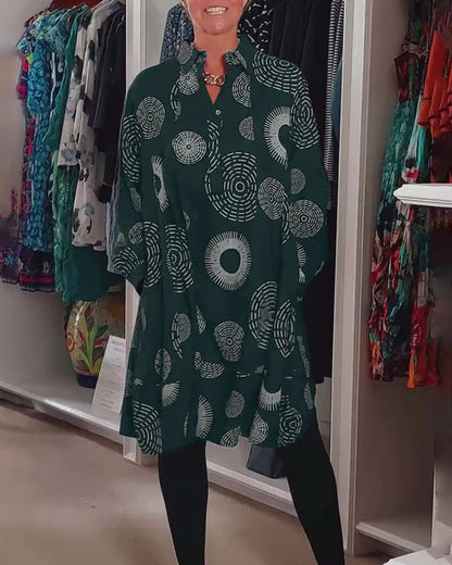 MM | Solar Spiral Print Shirt