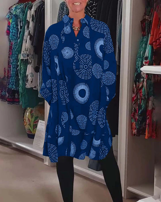 MM | Solar Spiral Print Shirt