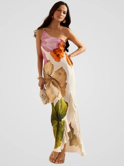 Flora Veil Maxi Dress