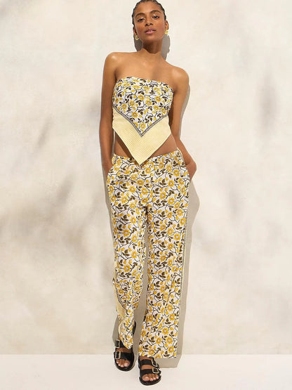 Daffodil Print Citrus Set