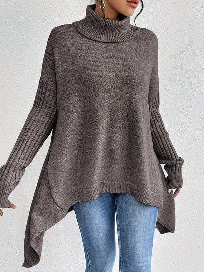 Laila™ | Oversized turtleneck sweater
