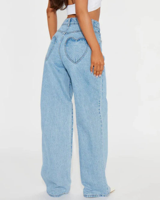 Amour Back Pocket Jeans