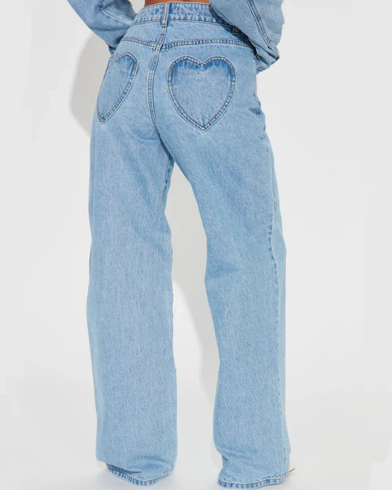 Amour Back Pocket Jeans