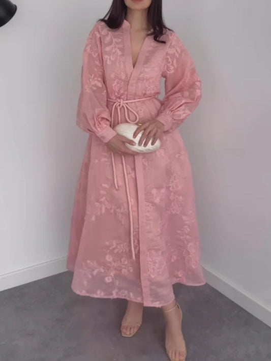 Serena in Bloom Midi Dress