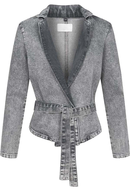 Casual Meetup Washed Denim 2-Piece