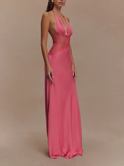 Amara Silk Maxi Dress