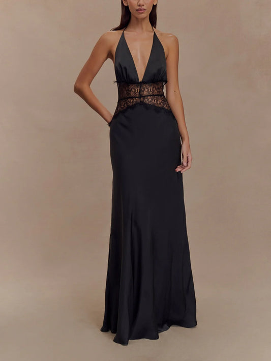 Amara Silk Maxi Dress