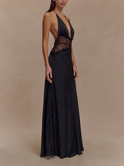 Amara Silk Maxi Dress