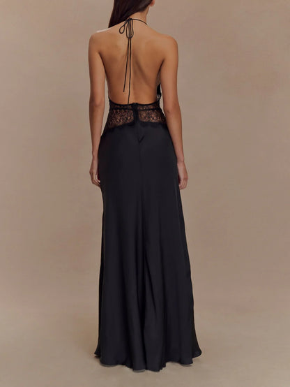 Amara Silk Maxi Dress