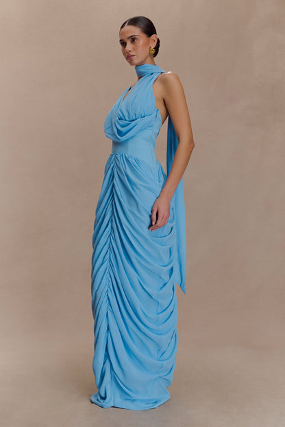 ALEXIA CHIFFON MAXI DRESS