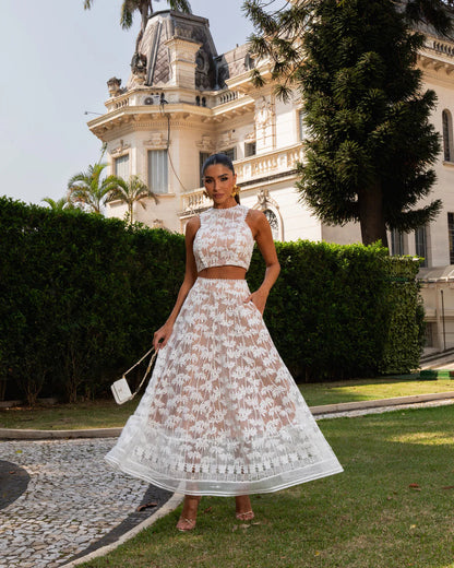 Island Whisper Embroidered Set