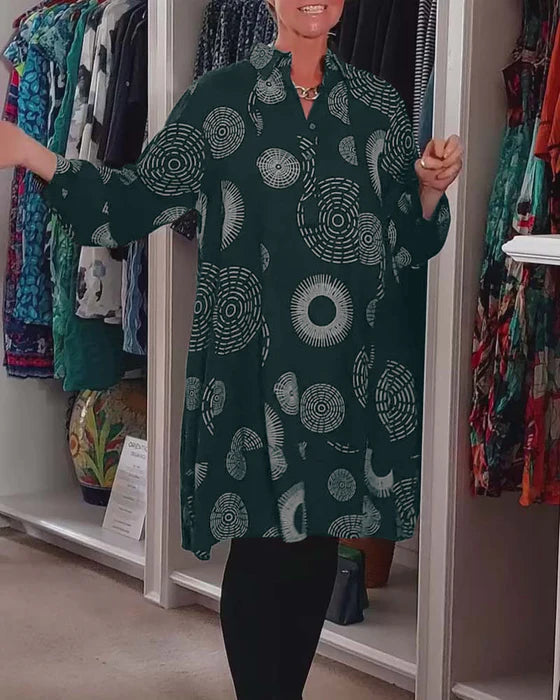 MM | Solar Spiral Print Shirt