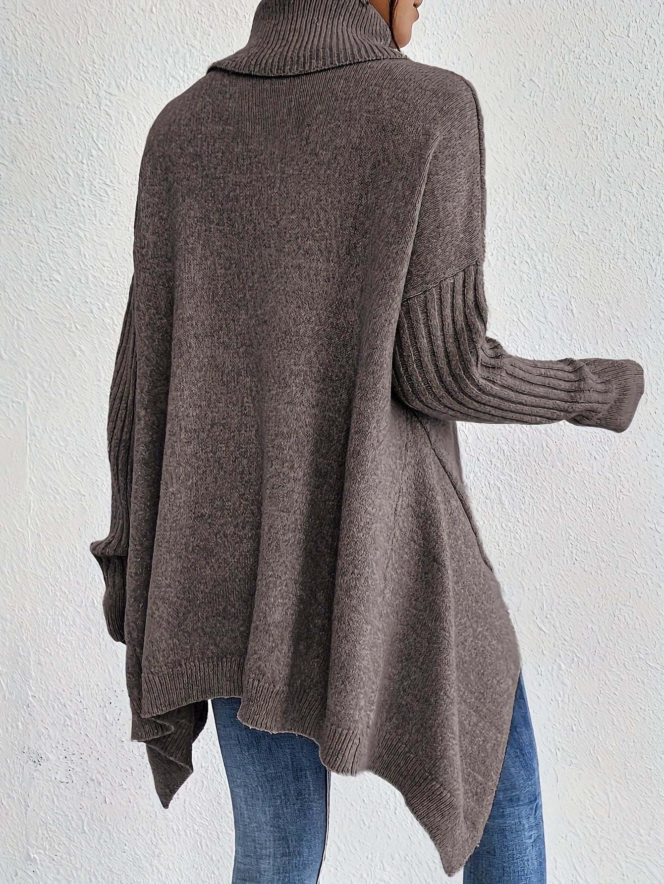 Laila™ | Oversized turtleneck sweater