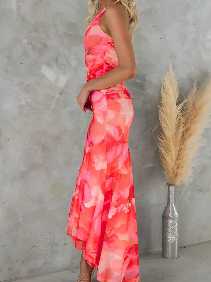 AMELIA FLORAL MAXI DRESS