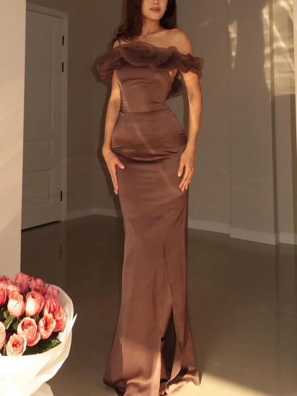 Café Noire Ruffle Dress