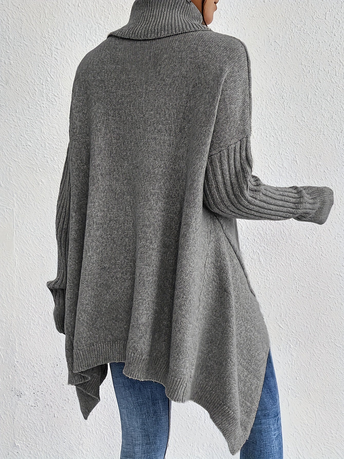 Laila™ | Oversized turtleneck sweater