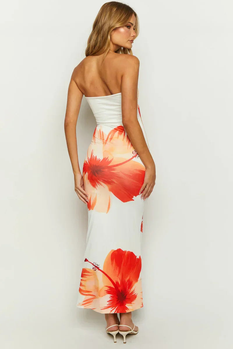 LILIA FLORAL MAXI DRESS