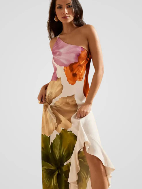 Flora Veil Maxi Dress