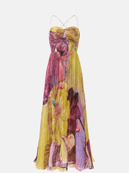 Sunset Bloom Maxi Dress