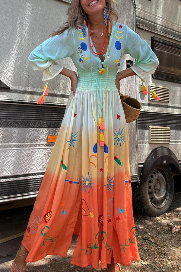 Odyssey Sunset Maxi Dress