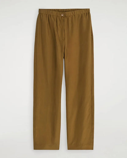 Bella Satin Drape Blazer Pants Set