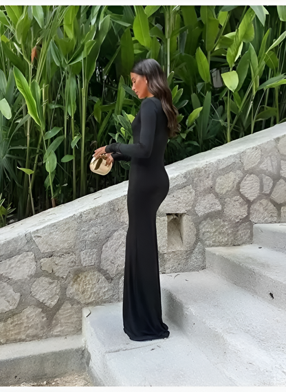 Seraphina Gold Butterfly Dress