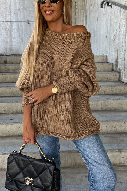 MM | Relaxed Wide-Neck Pullover