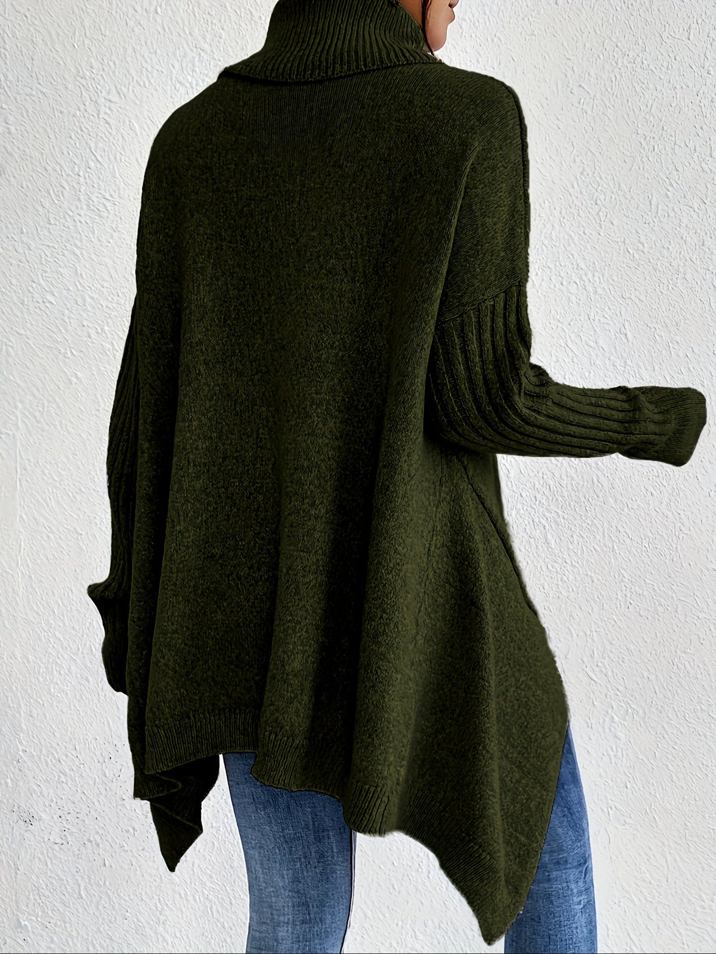 Laila™ | Oversized turtleneck sweater